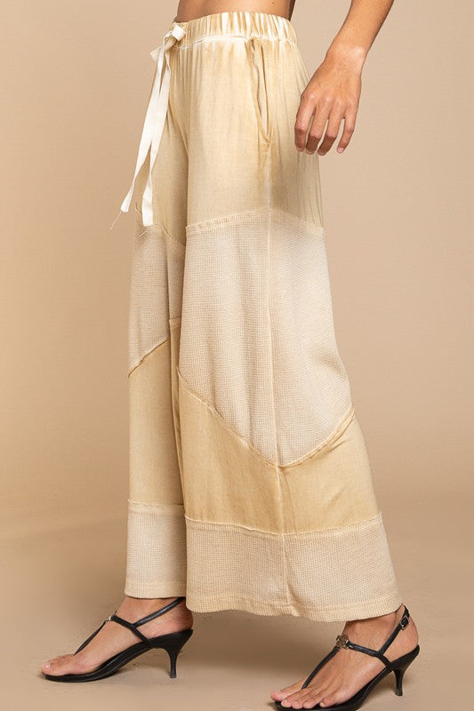 Loose Knit Culotte Pants