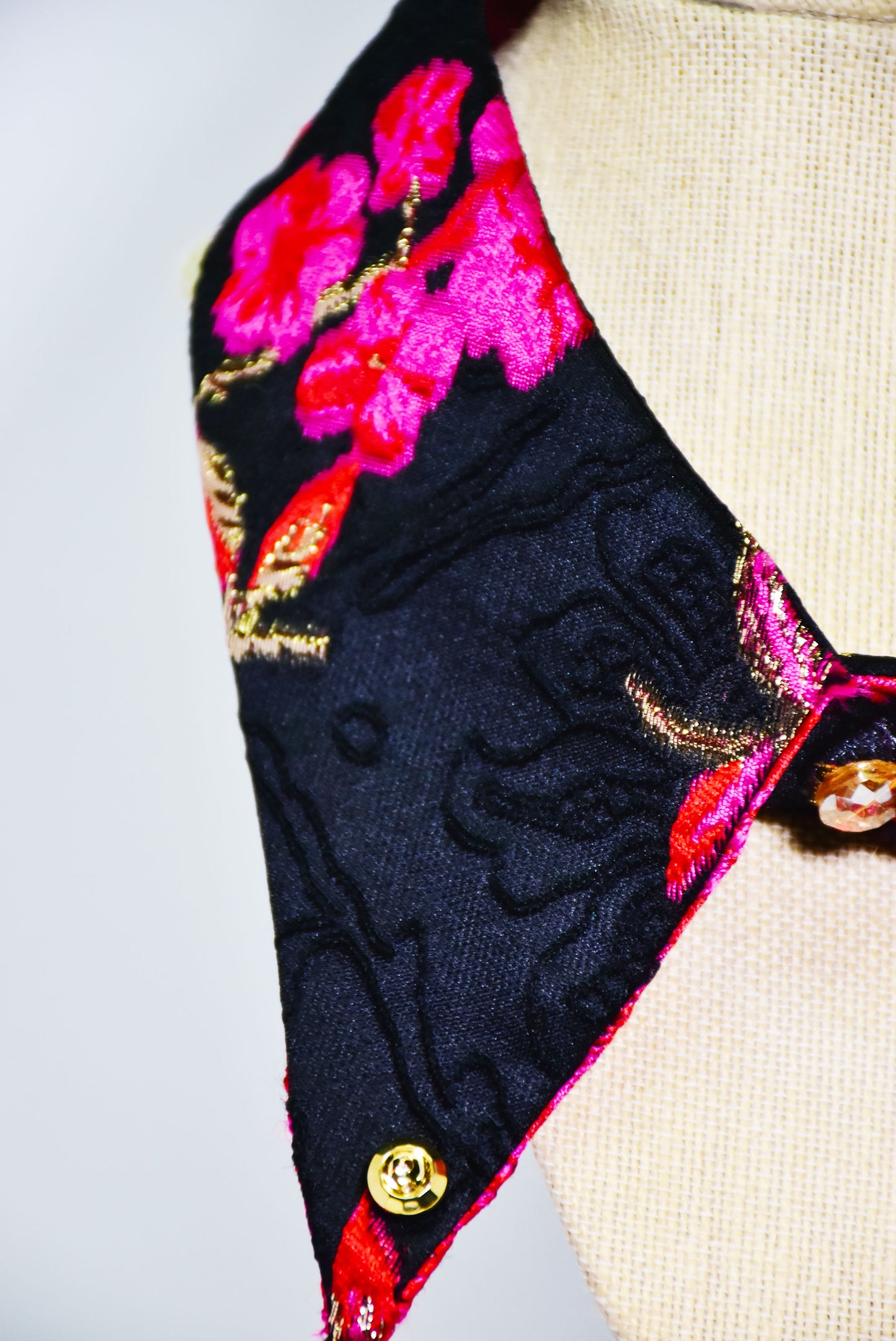 "Liliana Rose" Handmade Envelope Clutch - Collar and/or Key Fob Bundle