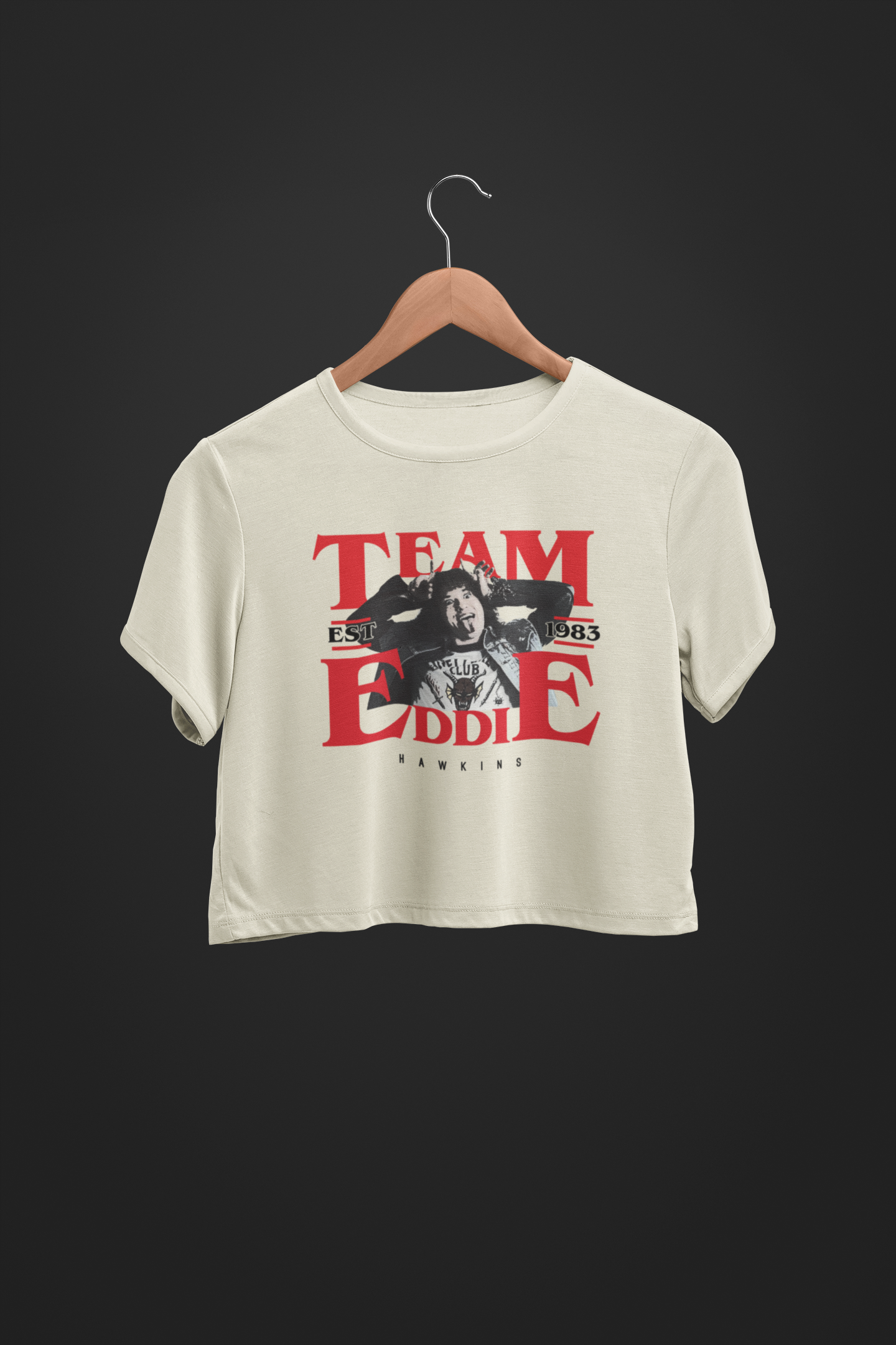 Team Eddie Stranger Things Inspired Graphic T-shirt
