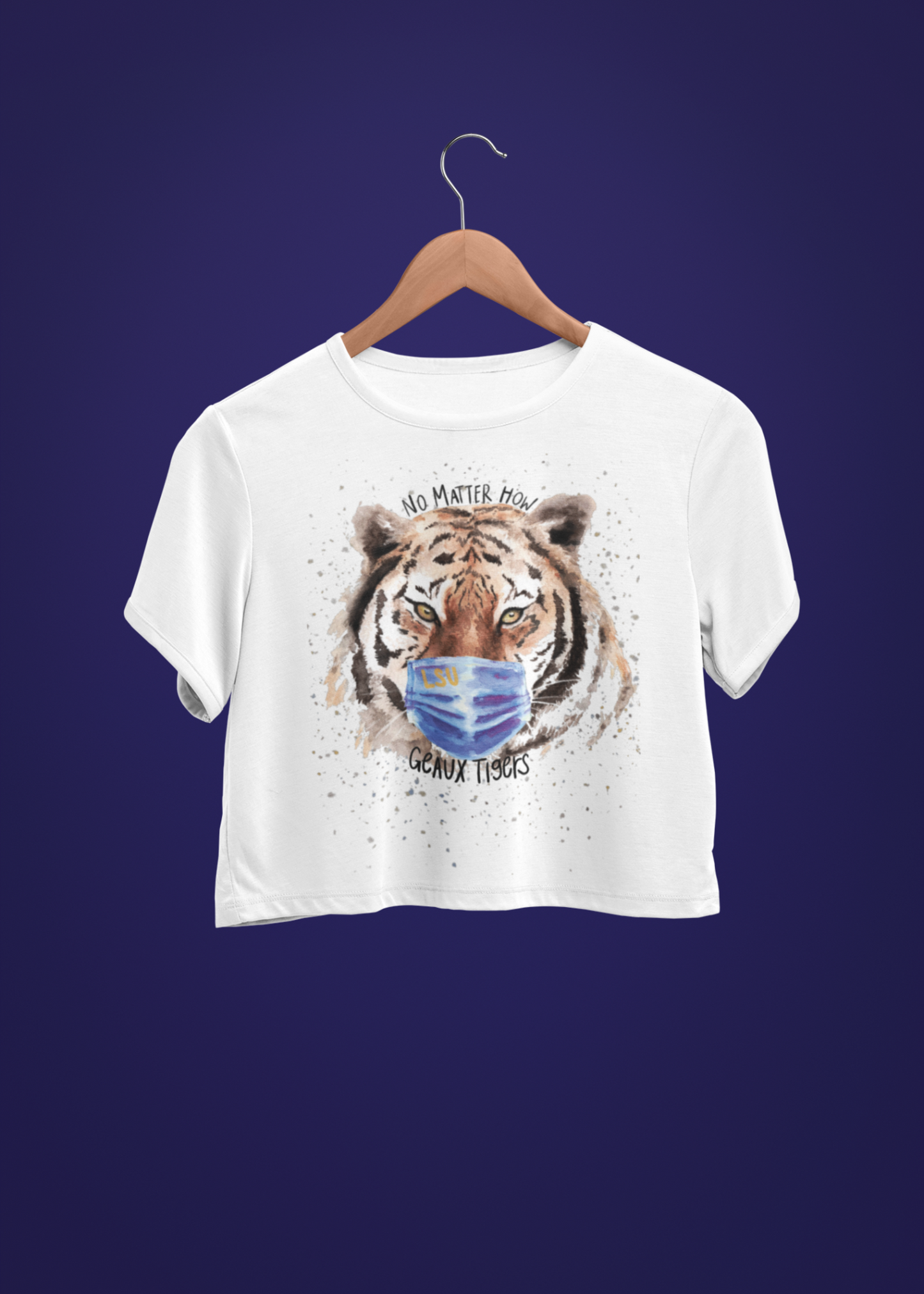 NG Originals No Matter How Geaux Tigers Tee