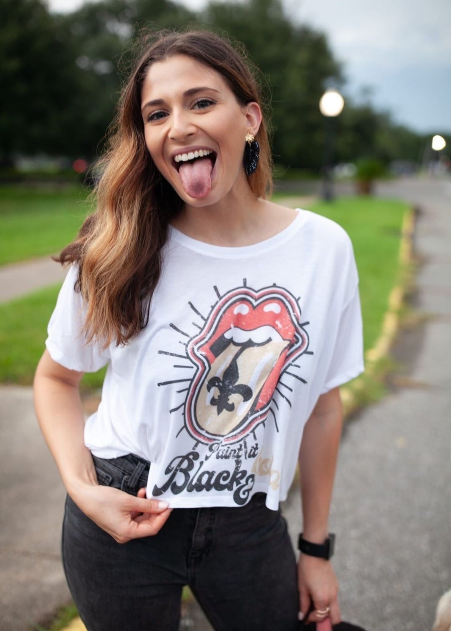 NG Original Paint It Black & Gold Tee